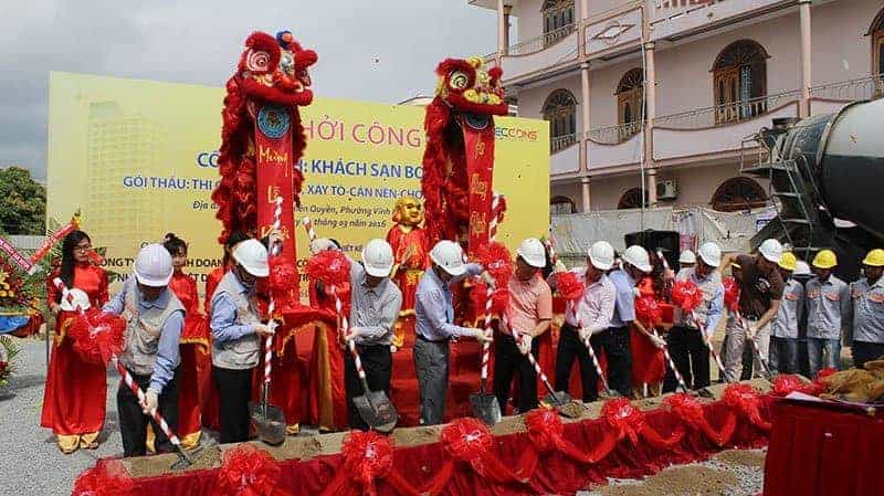Lễ Xúc Cát Khởi Công