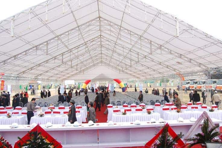Cho thuê nhà bạt, nhà giàn không gian sự kiện Cho Thuê Nhà Giàn Không Gian