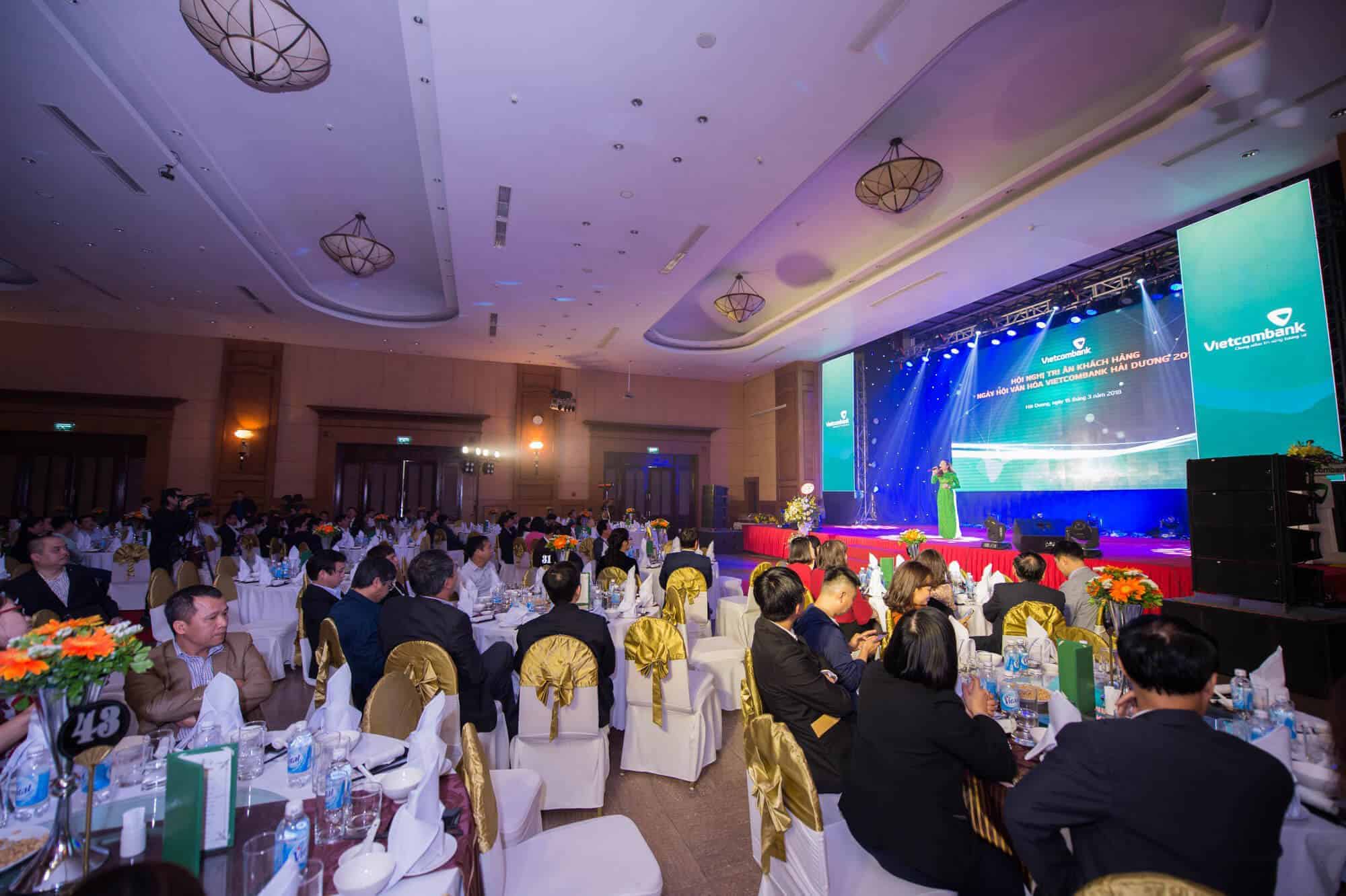 Hội Nghị Tri Ân Khách Hàng - Ngân Hàng Vietcombank Hải Dương