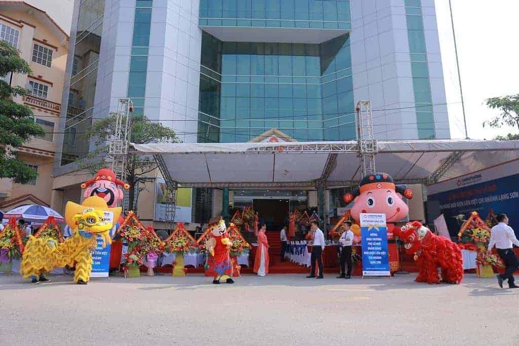 Lễ Khai Trương Trụ Sở Mới Ngân Hàng Bưu Điện Liên Việt Chi Nhánh Lạng Sơn