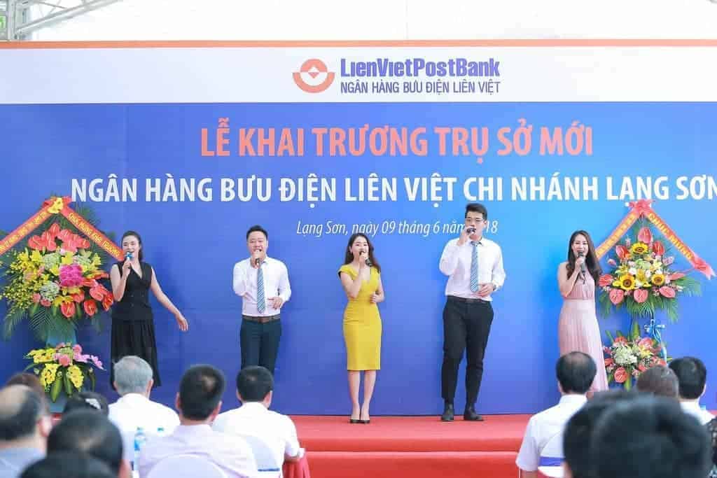 Lễ Khai Trương Trụ Sở Mới Ngân Hàng Bưu Điện Liên Việt Chi Nhánh Lạng Sơn