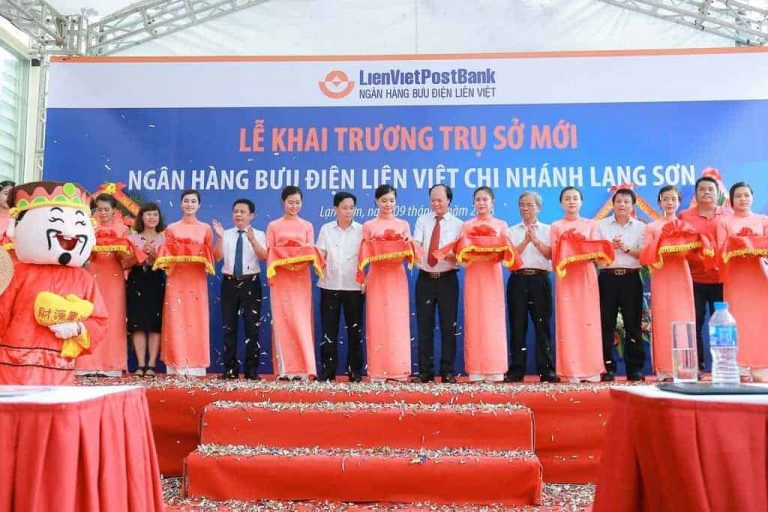 Lễ Khai Trương Trụ Sở Mới Ngân Hàng Bưu Điện Liên Việt Chi Nhánh Lạng Sơn