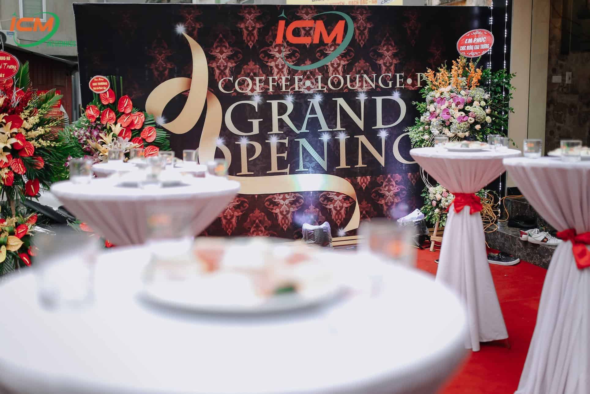Lễ Khai Trương Icm Coffee - Lounge - Pub
