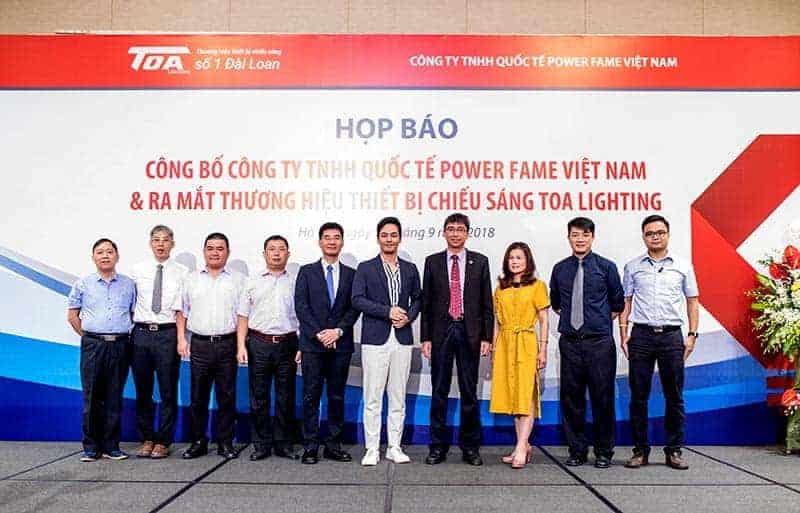 Họp Báo Ra Mắt Thương Hiệu Thiết Bị Chiếu Sáng Toa Lighting