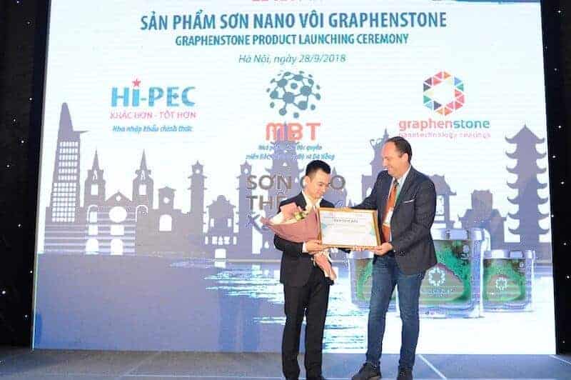 Lễ Ra Mắt Sản Phẩm Sơn Nano Vôi Graphenstone