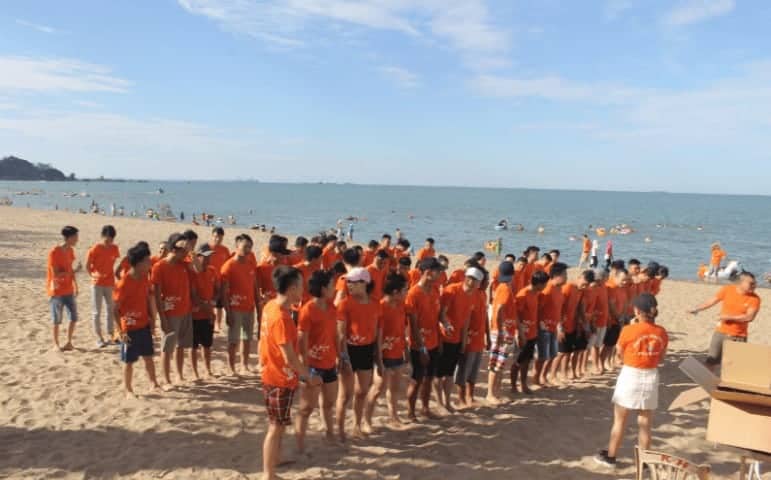 Ý Tưởng Thú Vị Với Các Tiết Mục Team Building Cho Gala Dinner Biển