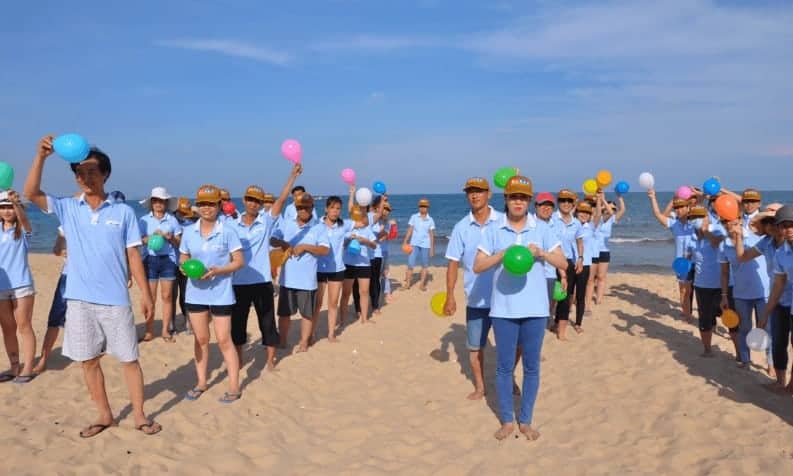 Ý Tưởng Thú Vị Với Các Tiết Mục Team Building Cho Gala Dinner Biển