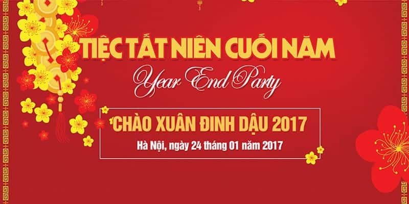 Những Mẫu Thiết Kế Thư Mời Tiệc Tất Niên Cuối Năm Ấn Tượng