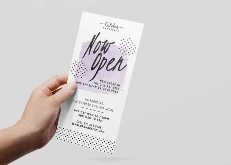 4 Yếu Tố Thiệp Mời Khai Trương Thu Hút Khách Tham Dự Nhất