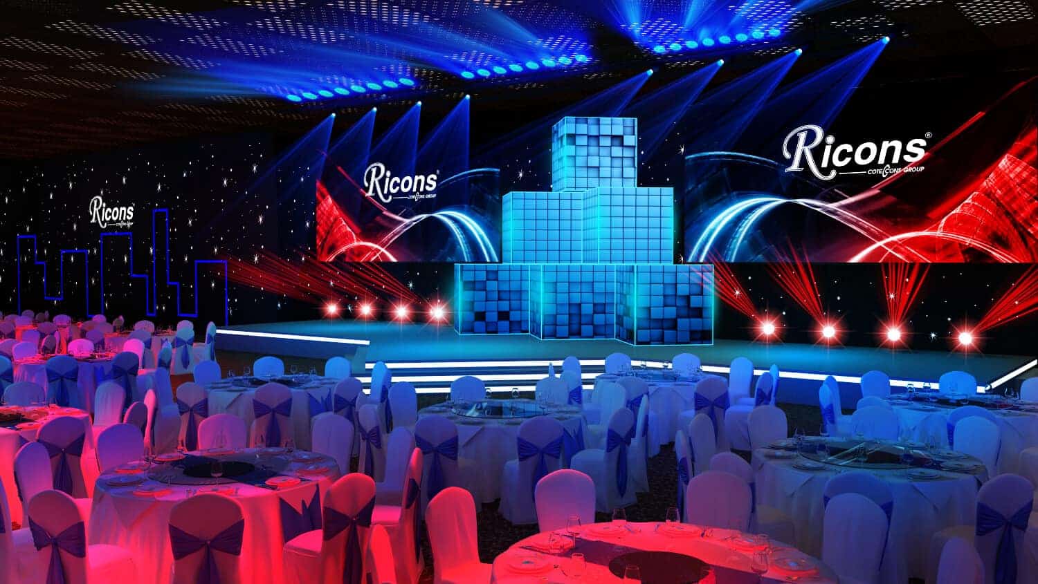 Độc Đáo Và Ấn Tượng Với Những Ý Tưởng Trang Trí Year End Party