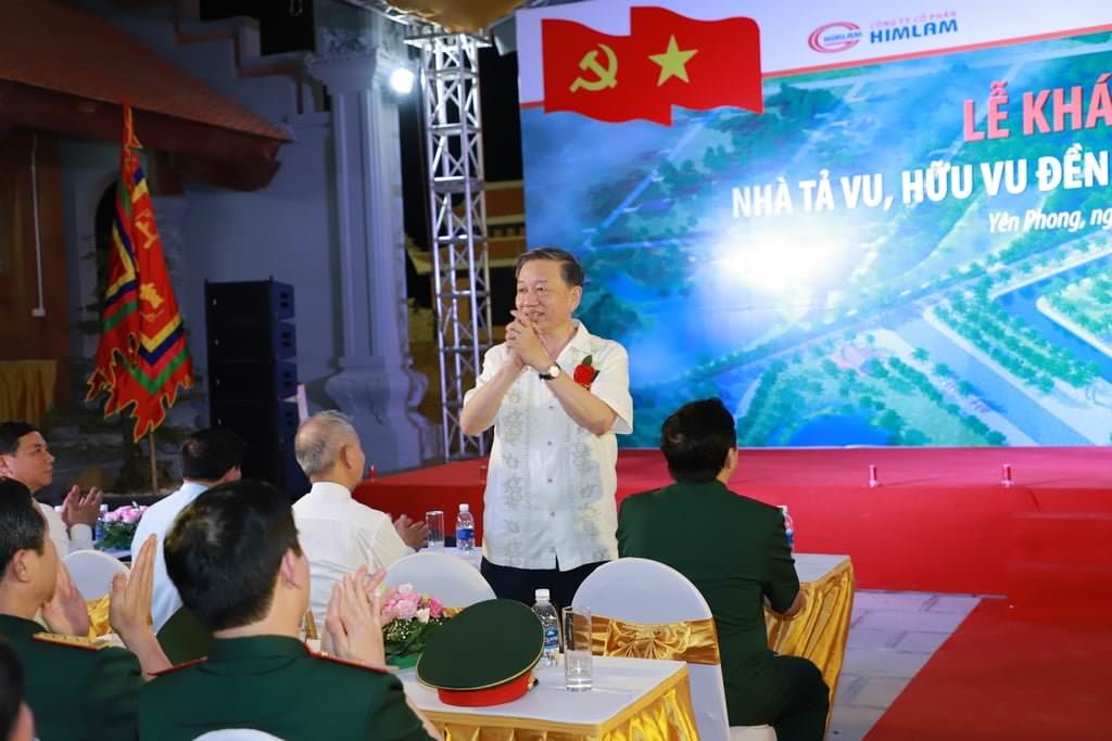 Lễ Khánh Thành Nhà Tả Vu, Hữu Vu Đền Thờ Thái Úy Lý Thường Kiệt