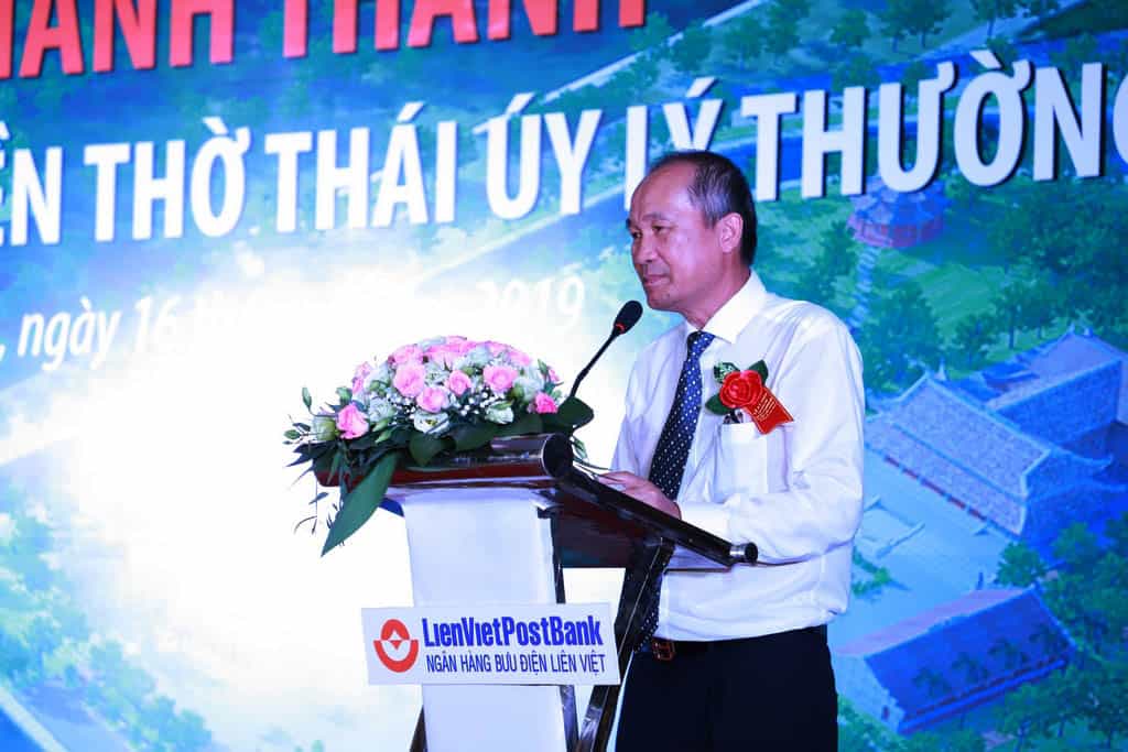 Lễ Khánh Thành Nhà Tả Vu, Hữu Vu Đền Thờ Thái Úy Lý Thường Kiệt