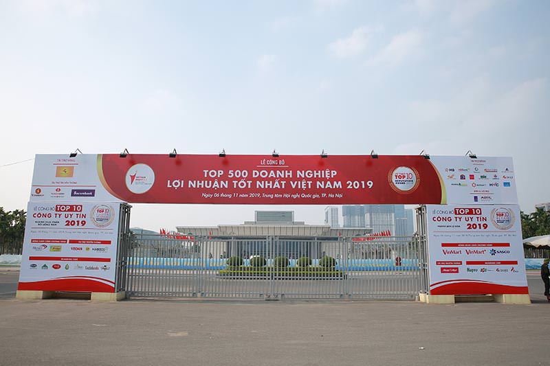 Lễ Công Bố Top 500 Doanh Nghiệp Lợi Nhuận Tốt Nhất Việt Nam 2019