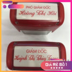 Khắc dấu chức danh