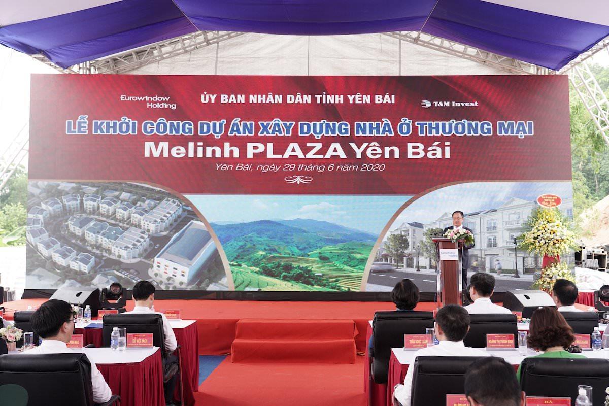 Lễ Khởi Công Xây Dựng Dự Án Melinh Plaza Yên Bái