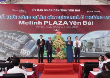 Lễ Khởi Công Xây Dựng Dự Án Melinh Plaza Yên Bái