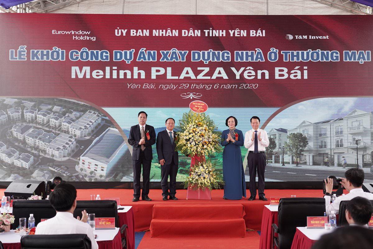 Lễ Khởi Công Xây Dựng Dự Án Melinh Plaza Yên Bái
