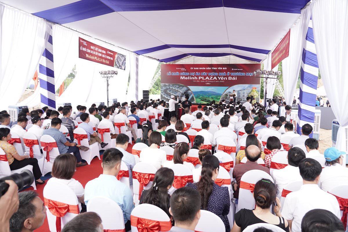Lễ Khởi Công Xây Dựng Dự Án Melinh Plaza Yên Bái