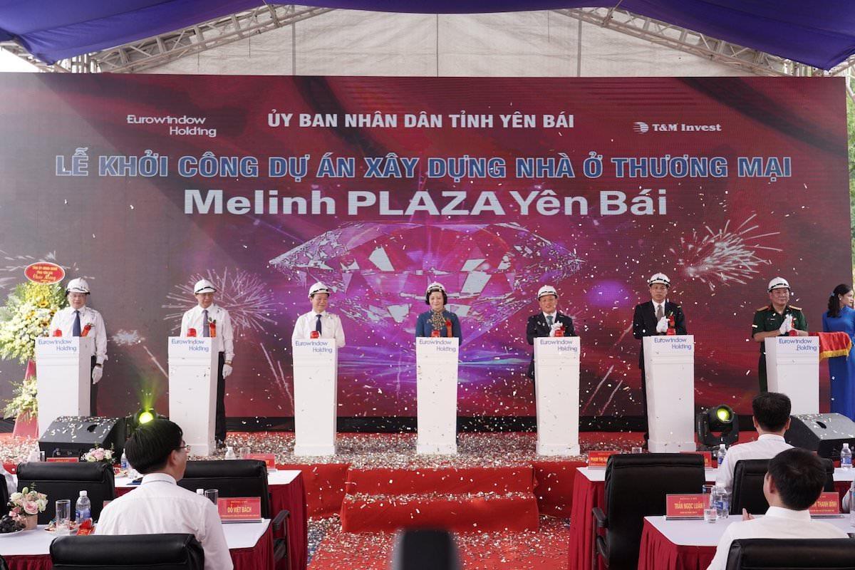 Lễ Khởi Công Xây Dựng Dự Án Melinh Plaza Yên Bái