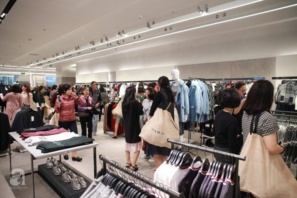 Zara Hà Nội Khai Trương Tại Vincom Bà Triệu