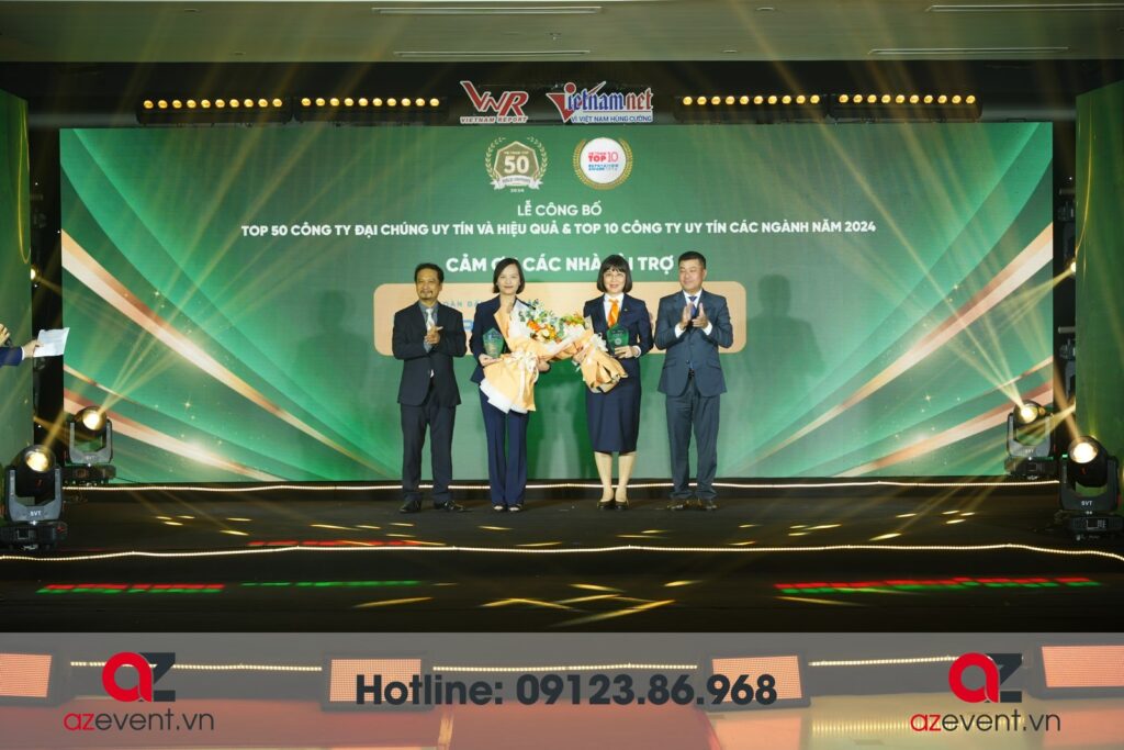 Lễ Công Bố Top 50 Công Ty Đại Chúng Uy Tín Và Hiệu Quả Năm 2024