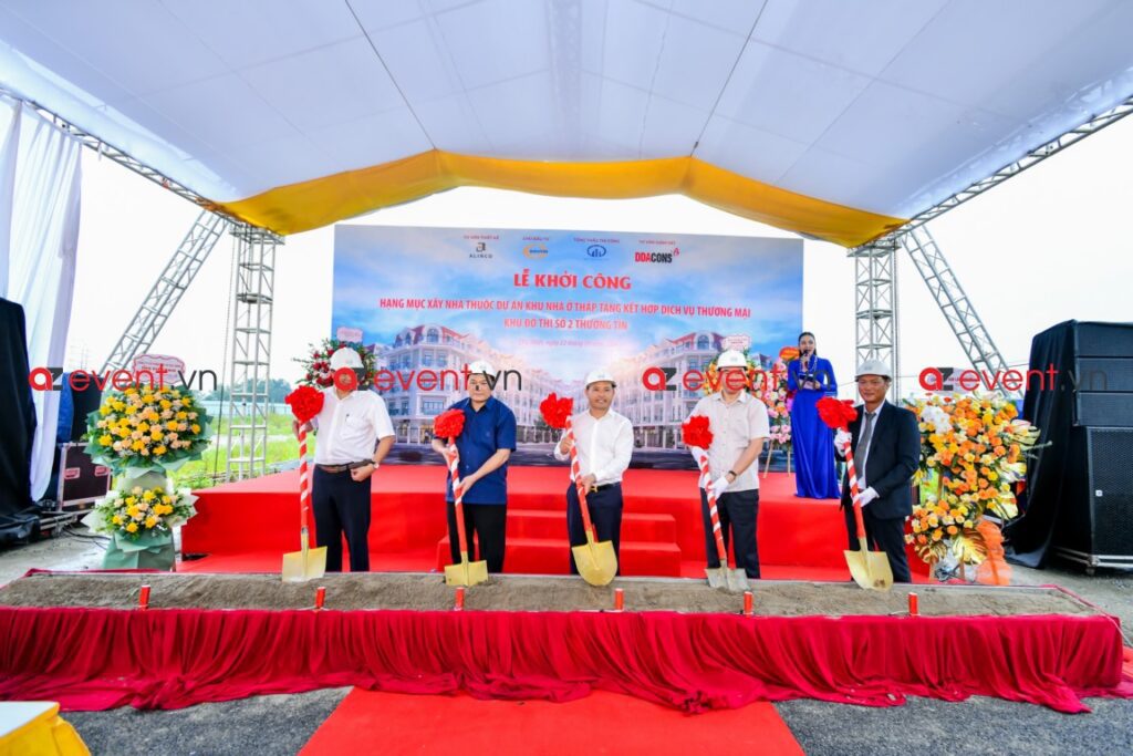 Lễ Khởi Công Dự Án Khu Nhà Ở Thấp Tầng Kết Hợp Dịch Vụ Thương Mại Khu Đô Thị Số 2 Thường Tín